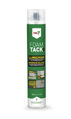 Isolatieschuim|Brico Tec7 Pu-Schuimspray Foamtack Pro 750Ml