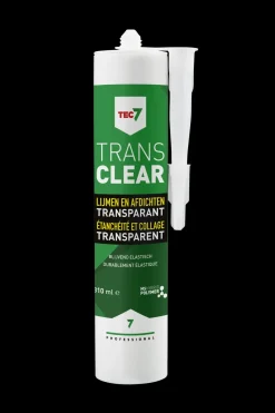 Brico Tec7 Trans Clear Patroon Lijm&Afdichtingskit 310Ml- Lijm- & Kitpistolen