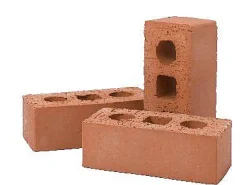 Bouwstenen|Brico Terca Boeren Rode Baksteen 3 Gaten 18X8X6,5Cm