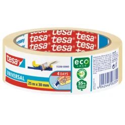 Brico Tesa Afplakband 'Universal' Chamois 25Mx30Mm- Afplaktape