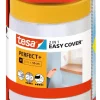 Brico Tesa Afplaktape Easy Cover Perfect + Dispenser & Refill 33Mx55Cm- Afdekfolie & Bescherming