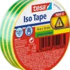 Brico Tesa Isolatietape Iso Tape Pvc Groen-Geel 10Mx15Mm- Technische Tape