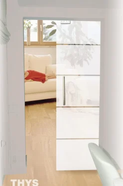 Brico Thys Veiligheidsglas Schuifdeur 'Thytan Sliding' 1510 215X83Cm- Schuifdeuren
