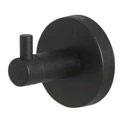 Toiletaccessoires|Brico Tiger Accessoireset Boston - Toiletborstel Met Houder Vrijstaand - Toiletrolhouder - Haak – Zwart