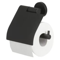 Toiletaccessoires|Brico Tiger Accessoireset Boston - Toiletborstel Met Houder Vrijstaand - Toiletrolhouder - Haak – Zwart