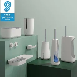 Toiletaccessoires|Brico Tiger Tess Toiletrolhouder Zonder Klep Wit
