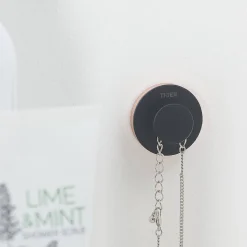 Toiletaccessoires|Brico Tiger Toiletaccessoireset Urban Toiletborstel Met Houder + Toiletrolhouder Zonder Klep + Handdoekhaak Zwart