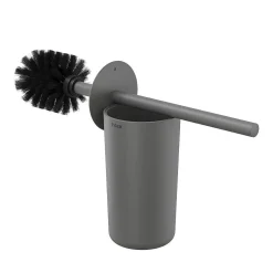 Toiletaccessoires|Brico Tiger Toiletborstel Cata Met Houder Vrijstaand Grijs/ Marmerlook