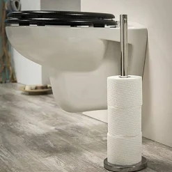 Toiletaccessoires|Brico Tiger Toiletrolhouder Boston Staand Rvs Glans