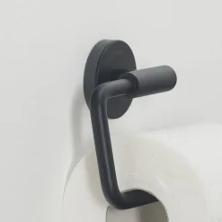 Toiletaccessoires|Brico Tiger Toiletrolhouder Urban Zwart Mat