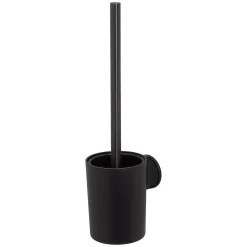 Toiletaccessoires|Brico Tiger Tune Toiletborstel Met Houder Zwart Metaal Geborsteld / Zwart