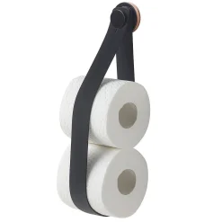 Toiletaccessoires|Brico Tiger Urban Reserverolhouder Zwart