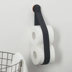 Toiletaccessoires|Brico Tiger Urban Reserverolhouder Zwart