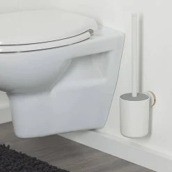 Toiletaccessoires|Brico Tiger Urban Toiletborstel Met Houder Wit