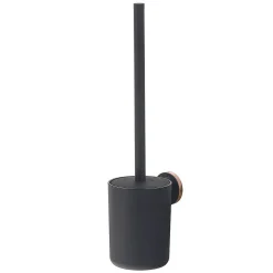 Toiletaccessoires|Brico Tiger Urban Toiletborstel Met Houder Zwart