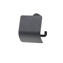 Toiletaccessoires|Brico Tiger Urban Toiletrolhouder Met Klep Zwart