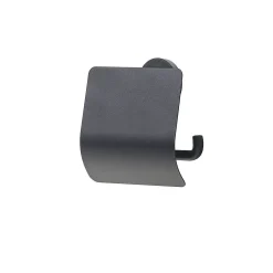 Toiletaccessoires|Brico Tiger Urban Toiletrolhouder Met Klep Zwart