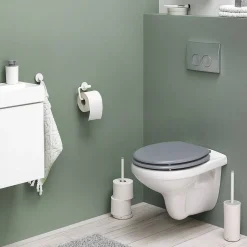 Toiletaccessoires|Brico Tiger Urban Toiletrolhouder Zonder Klep Wit
