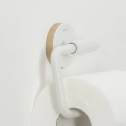 Toiletaccessoires|Brico Tiger Urban Toiletrolhouder Zonder Klep Wit