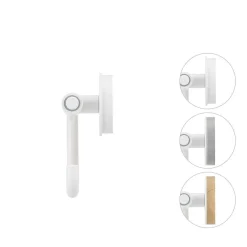 Toiletaccessoires|Brico Tiger Urban Toiletrolhouder Zonder Klep Wit