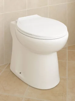 Vergruizers|Brico Toilet Met Vermaler Broyelec Compact Wit