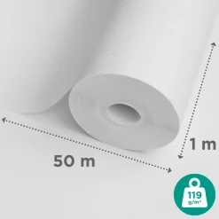 Brico Top Depot Glasweefselbehang Ruit 50M 119Gram- Glasvezelbehang