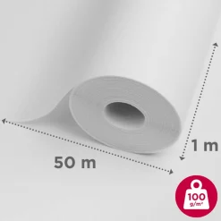 Brico Top Depot Glasweefselbehang Ruit 50M 100Gram- Glasvezelbehang