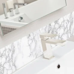 Muurdecoratie|Brico Transform Zelfklevende Decoratiefolie Marble Grijs 45X200Cm