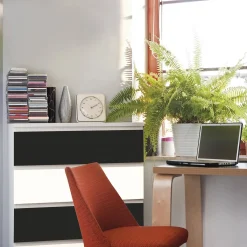 Muurdecoratie|Brico Transform Zelfklevende Decoratiefolie Mat Zwart 45X200Cm