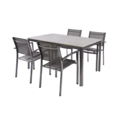 Brico Trapani Tuinstoel Aluminium/Textiel 55X58X85Cm- Tuinstoelen
