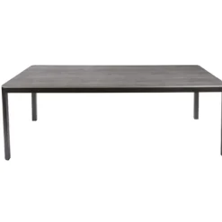 Brico Trapani Tuintafel + Verstelbare Poten Aluminium/Polyhout 210X100X75Cm- Tuintafels