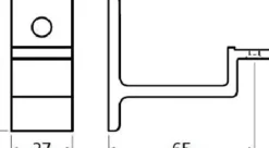 Brico Trapleuning Mat Zwart O45Mm 100Cm- Trapleuningen