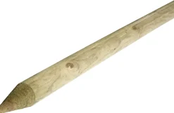 Brico Tuinpaal Grenenhout Rond 250 Cm- Tuinpalen