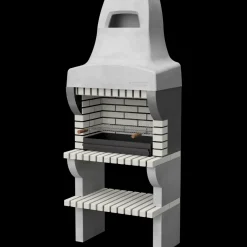 Brico Tuozi Stenen Barbecue Bailen Plus 86,5X58X220Cm- Betonnen Barbecue