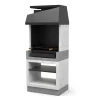Brico Tuozi Stenen Barbecue Otte 84X63X206Cm- Betonnen Barbecue