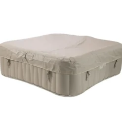 Brico Ubbink Opblaasbare Spa Infinite Spa Elite 2Prs 1800W Beige/Wit 198X198X65Cm- Spa En Jacuzzi