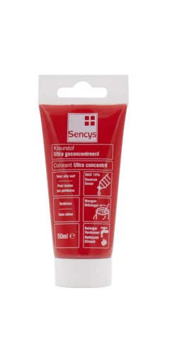 Brico Ultra Geconcentreerde Kleurstof Voor Verf Sencys Rood 50Ml- Decoratieve Verf