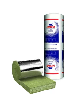 Dakisolatie|Brico Ursa Spijkerflensdeken - Glaswol - Rd Waarde 1,5M² K/W - 60Mm - 45X1200Cm - 10,8M²
