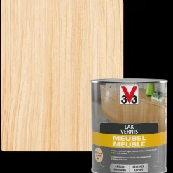 Brico V33 Meubellak Transparant Mat 1L- Beits