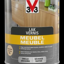 Brico V33 Meubellak Transparant Mat 1L- Beits