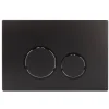 Bedieningspanelen|Brico Van Marcke Bedieningspaneel Doppio 35 Voor Up100, Up320, Up300, Up700, Up720 Inbouwreservoirs | Zwart Mat