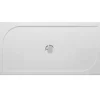 Douchebakken & Accessoires|Brico Van Marcke Go Douchebak Argon Rechthoek Polybeton Wit 100X80X3Cm
