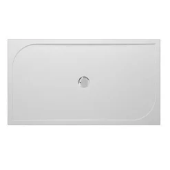 Douchebakken & Accessoires|Brico Van Marcke Go Douchebak Argon Rechthoek Polybeton Wit 160X90X3Cm