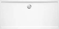 Douchebakken & Accessoires|Brico Van Marcke Go Douchebak Helion Rechthoek Composiet Wit 180X90X3,5Cm