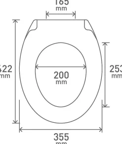 Wc-Brillen|Brico Van Marcke Go Toiletzitting Pilosa Duroplast Wit