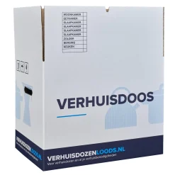 Verhuizen|Brico Verhuisservice+ Verhuisdozen - Zelfsluitend - Geen Tape Nodig - 52L - 30 Stuks
