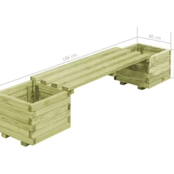 Brico Vidaxl Tuinstoel Geimpregneerd Grenenhout- Tuinstoelen