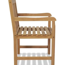 Brico Vidaxl Tuinstoelen 2 St Massief Teakhout- Tuinstoelen