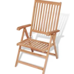 Brico Vidaxl Tuinstoelen 2 St Massief Teakhout- Tuinstoelen