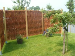 Brico Videx Tuinscherm Jutland Wilgen 180X180Cm Bruin- Balkonschermen